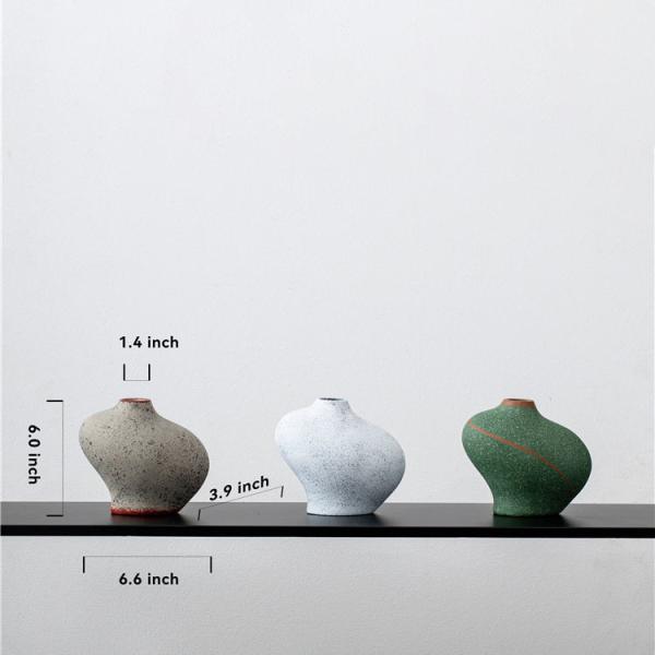 Nordic Luxury Custom Vase Ornament Flower Arrangement Wedding Home Decor Vase Ceramic Vases