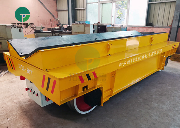 Pipe Industry Aluminum Die Transport Copper Coil Steerable Vehicle Load Transfer Trolley