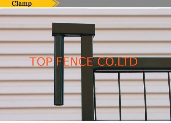 6FT X 9.5FT Powder COATED canada standard temporary fence panels mesh spacing 2x8x8ga diameter tubing 30mm RHS x 1.6mm