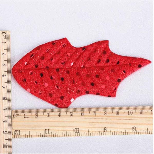 Red Sequin Craft Christmas Decorations Contemporary Handmade Decorations