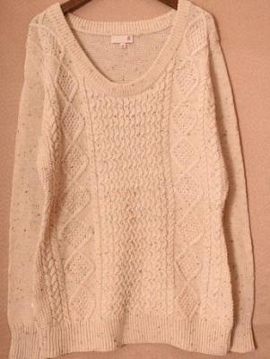 Big Neck Ladies Long Sweaters Casual Sweater Clothing Keep Warm 100% Acrylic
