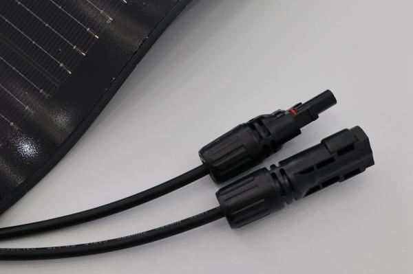 50W Thin Film Solar Power Roof Tiles Curved For Solar Energy System