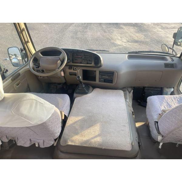 6 Cylinder Used Toyota Coaster Buses 23seats Coaster Gasoline Buses