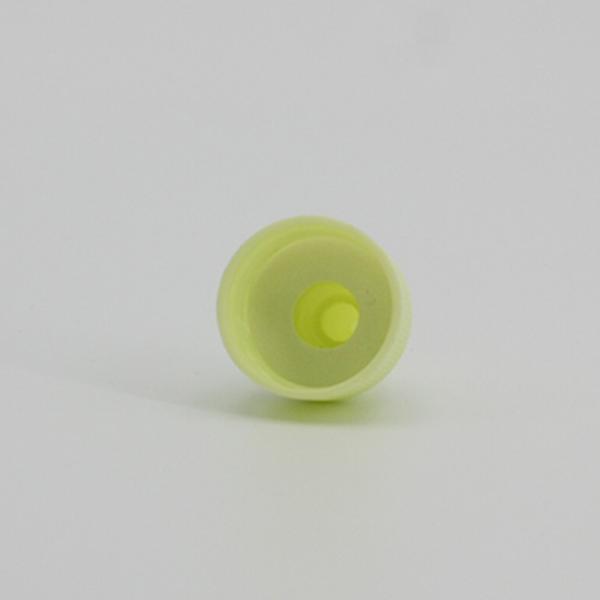 Plástico ilumine - a garrafa de empacotamento verde 24mm Flip Top Cap