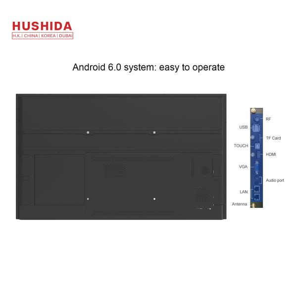 86 1080P Interactive Touch Screen Monitor Android System 10 Points Touch 50/60Hz