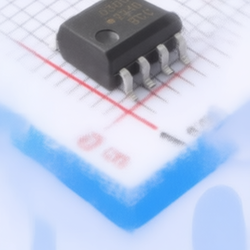 Low threshold input optocoupler Broadcom HCPL-0300-500E designed for RS-232-C