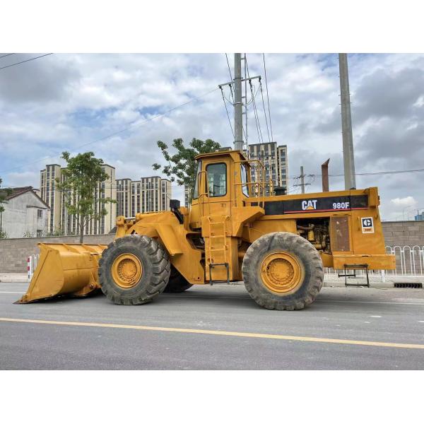 6Ton Rated Load CAT980F Used Wheel Loader with Other Hydraulic Pump and Good Condition