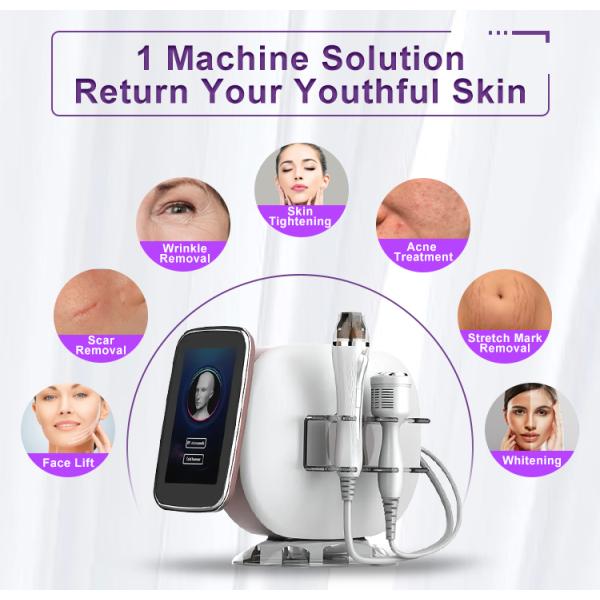 Gold Micro Needling With Radio Frequency Fractional Portable Rf Microneedling Machine For Face Beauty Device