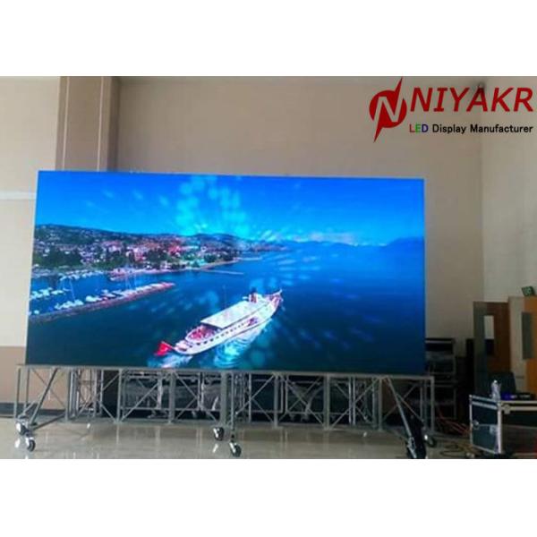 Écran polychrome de l'intense luminosité LED d'affichage à LED de P1.875 HD D