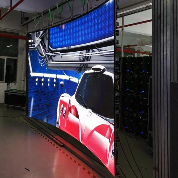 Light Weight Indoor Rental LED Display Concert Backstage P3.91 200-750 Watt