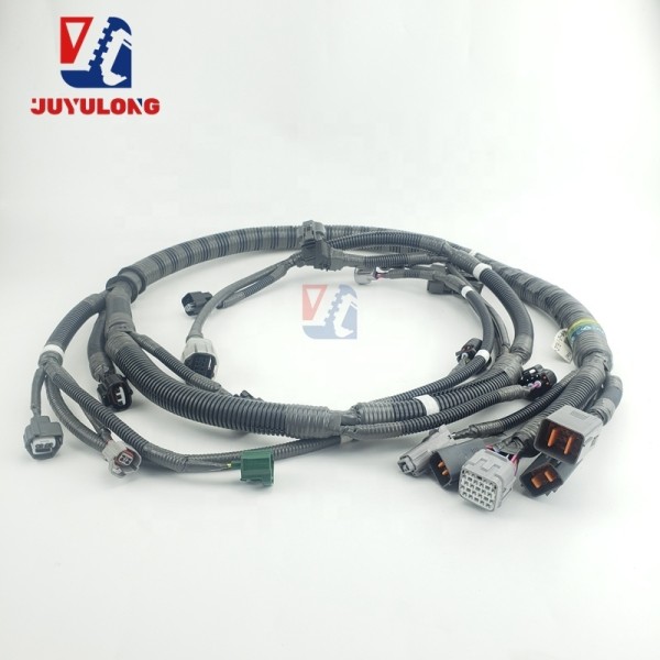 JUYULONG Excavator Parts ZAX240 330 360-3 4HK1 6HK1 Engine Wiring Harness for  Sumitomo Case Machinery Engine Parts