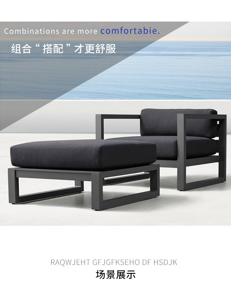 Hall Backyard Garden Outdoor Furniture Sets with Daybed and Outdoor Sofa Set Luxury
