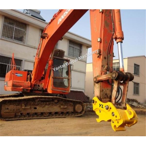 Hydraulic Quick Hitch By Excavator Quick Coupler for sell with small excavator  Hydraulic Double Locking Quick Hitch Coupler