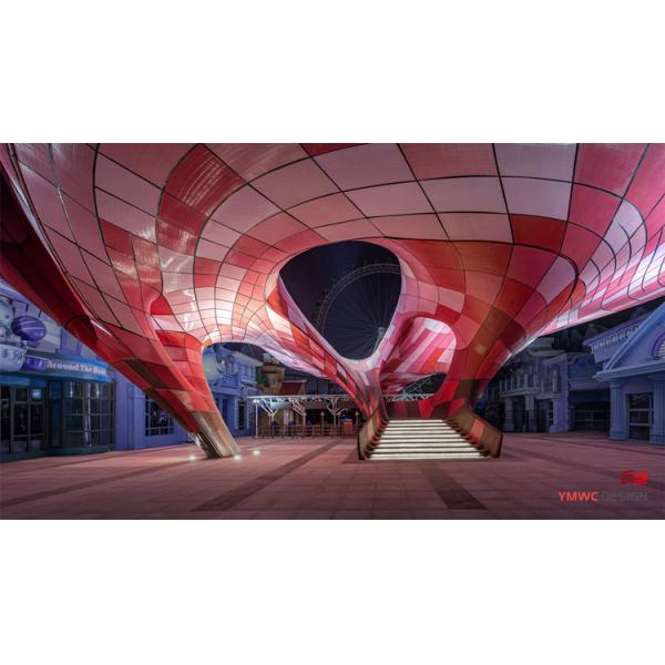 Large Steel Landscape Sculpture Outdoor Art Decoration Creative Installation for Decor