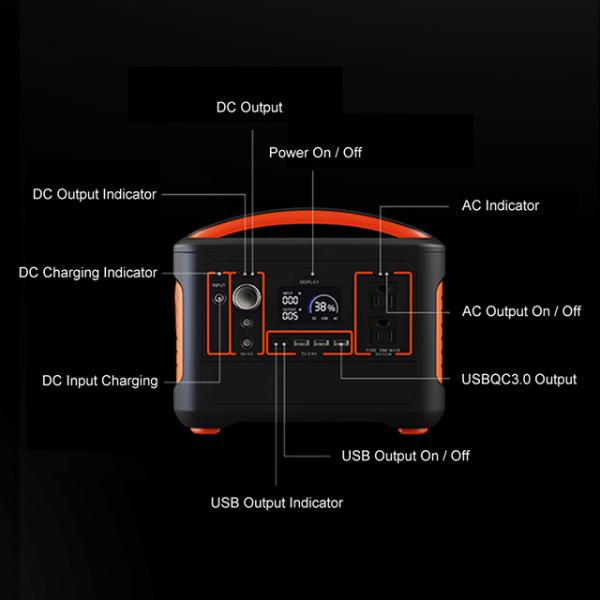universal plug south africa mini 110v 220v lithium 600w wireless portable solar power station