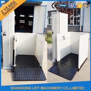 Подъем кресло-коляскы небольшого домашнего подъема платформы лестницы вертикальный для людей с ограниченными возможностями с КЭ