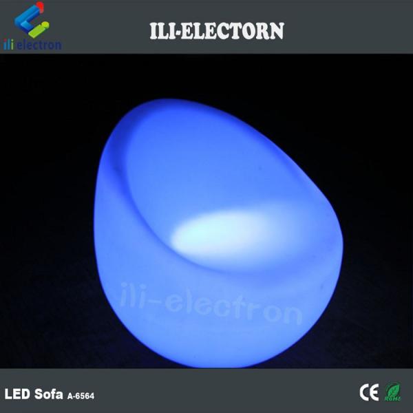 PE Plastic Rechargeable RGB Illuminated Led Bar Sofa Infarad Remote control