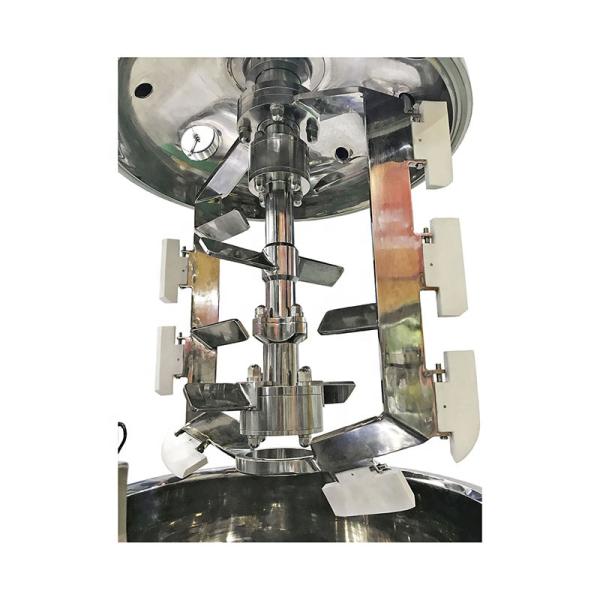 Chemical Cosmetic Viscous Fluid Vacuum Homogenizer Mixer