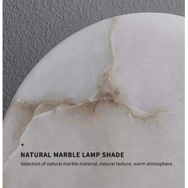 Luxury Alabaster Bedroom Bedside Wall Lamp Creative Staircase Aisle Art Decoration Background LED Wall Light