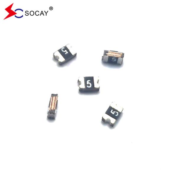 Imax 40A PPTC Resettable Fuse SCF050-9-0805RB 0.5A 9Vmax SMD0805 Package