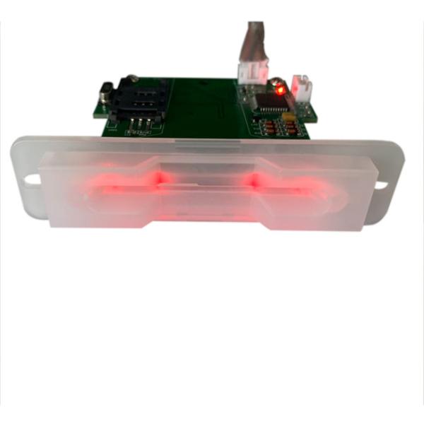 Ручной читатель карты IC шатона вставки 60mA RS232 Semi прозрачный