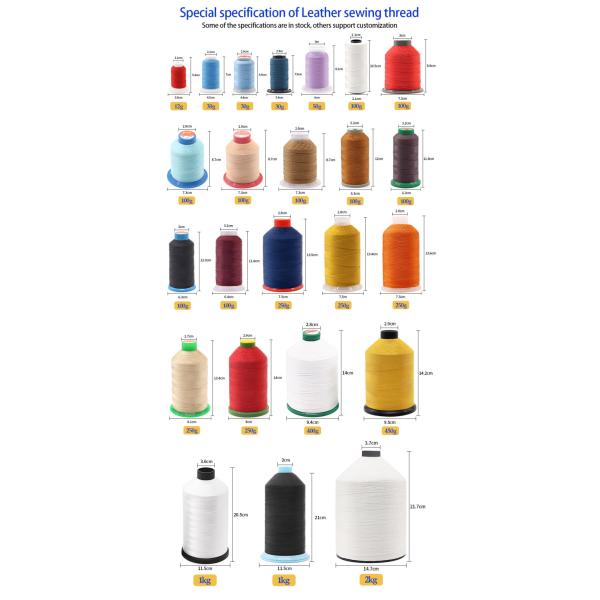 0.3mm-1.0mm Нилоновая нить для шитья Нилоновая нитеная трость и браслеты