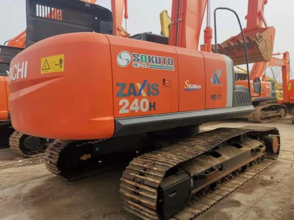 O motor importado original 24T ZX240-3G usou a máquina escavadora de Hitachi