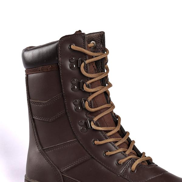 Shengjie Черная обувь настраиваемая рабочая обувь для мужчин Стальная ножка водонепроницаемая антискользящая рабочие ботинки высокие ботинки