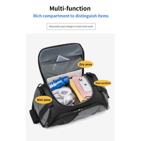 Массивный цвет складной упакованный сумка для пакета антипоплавки многокомнатный отсек