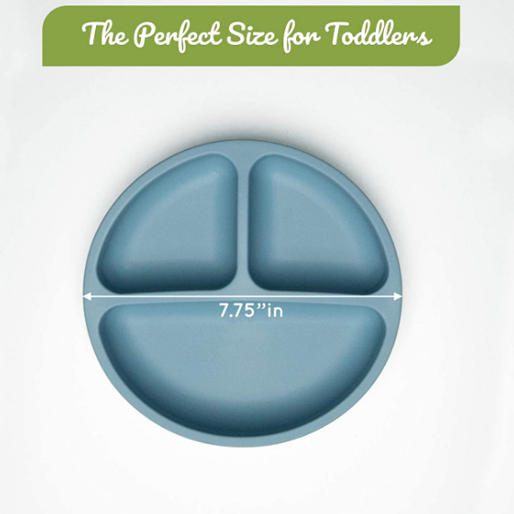 Разделенные Multi плиты всасывания силикона коробки для завтрака отсека для младенцев