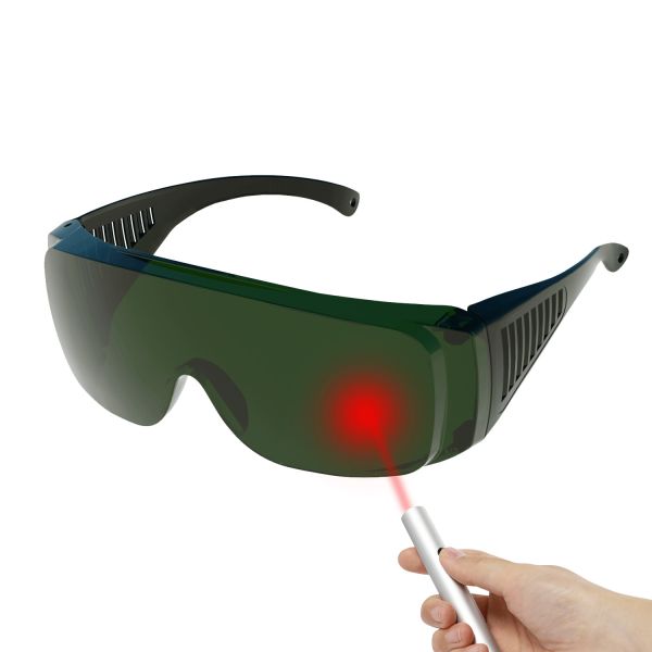 CE EN207 590 690nm Ipl Beauty Goggles Protective Hair Removal 1064 Fashion UV400 Eye Protection Laser Safety Glasses 190-450