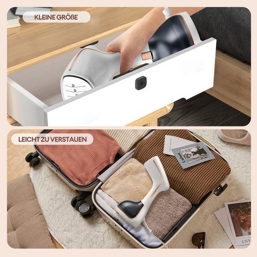 Compact Portable Multi-Functional 1800W Electrical Iron New Simple Generous Household Clothing Steam Ironing System 150mL Water