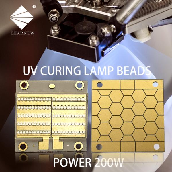 3D impressora 3535 3838 6868 microplaqueta UV 365nm 385nm do diodo emissor de luz de UVA 10W 50W 100W 200W 300W