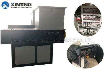 3 Phase Single Shaft Shredder For Plastic Barrels , Wood , Plastic Pipes Cardboard