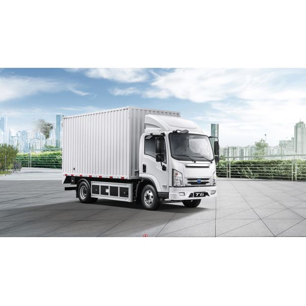 Hot Selling 180KM BYD Pure Electric Refrigerated Box Truck City Delivery