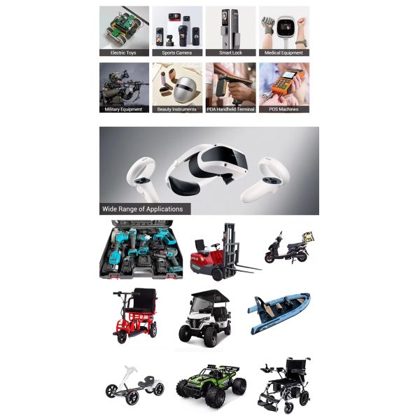 Customized Rechargeable Lithium Battery Pack 350Ah 10AMP 36v Lithium Battery Pack