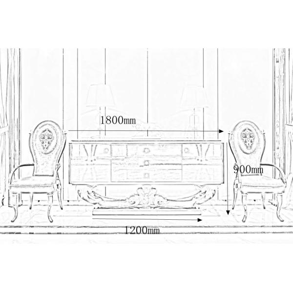 Alibaba Wholesale dining room furniture antique chinese furniture sideboard TO-006