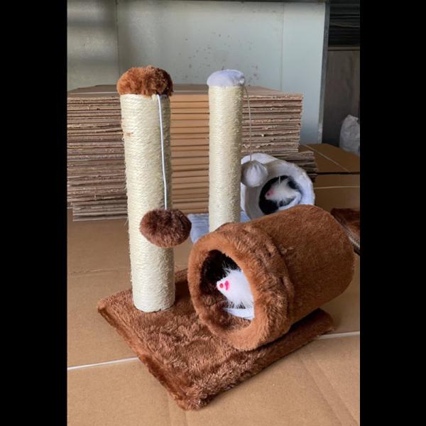 Different Size Sisal Portable Foldable Kitten Cat Scratch Toy Climbing Frame for Cats