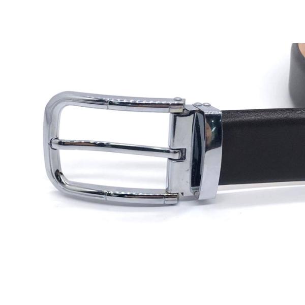 Coffee Color Mens Leather Dress Belt 1 3/8'' Size Adjustable Scratch Resistance