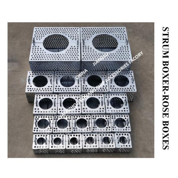 JIS F7206 SUCTION-ROSE BOX STRAINERS & Strum ROSE BOX STRAINER Carbon steel hot-dip galvanized