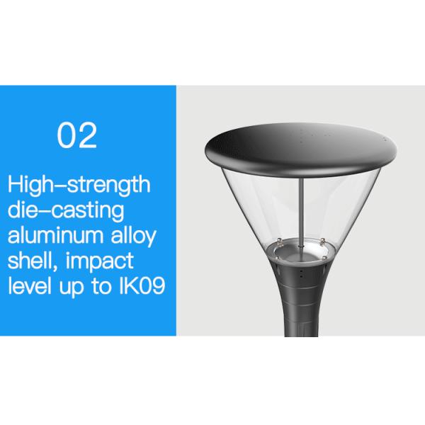 50016h Courtyard 101lm/W 3030 Dusk To Dawn Led Light For Garden Road