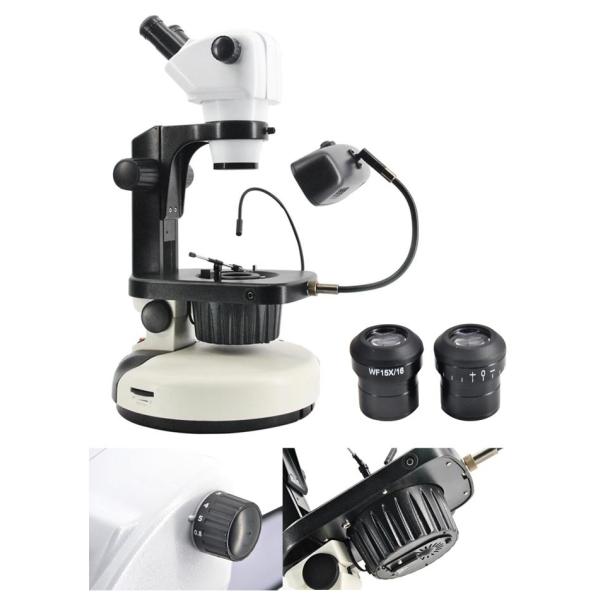 Extra Wild Stereo Compound Binocular Microscope For Jewelry WF15X / Φ16