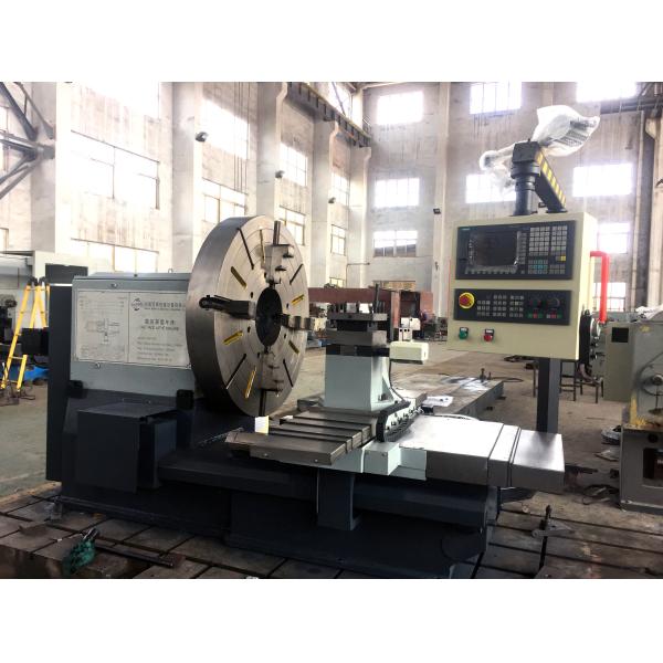 Metal Processing Facing In Lathe Machine With Precision Grounded Gears