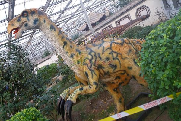 Estátua gigante exterior artificial longa do dinossauro de 2,5 M Natureal para o shopping