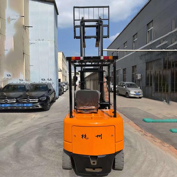 2 Door Frames 4-Wheel Drive All Terrain Electric Forklift 2.5 Ton Used Lithium Battery