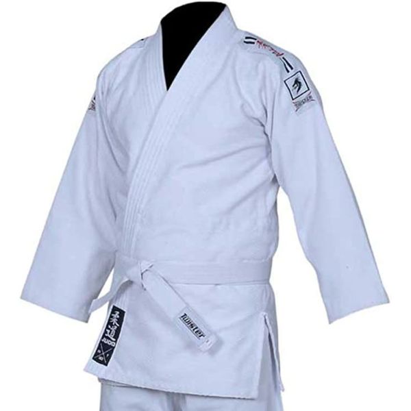 Automated Cutting Unisex Durable Judogi Kimono For Martial Arts Training