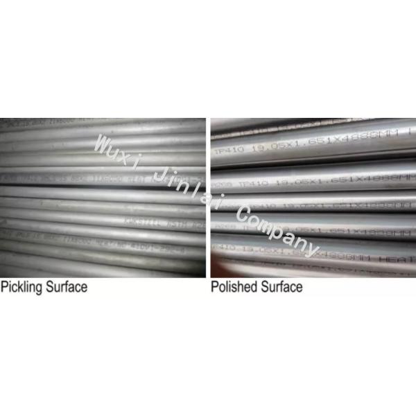 Barra redonda de acero inoxidable del tamaño 15.88x2 de ASTM A268 TP410