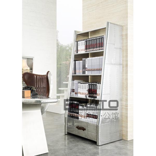 classic old style bookshelf/antique aluminium bookshelf furniture