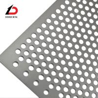 Procesamiento de alimentos malla perforada de metal 2 mm X 10 mm X 1 mm Pitch de apertura personalizada