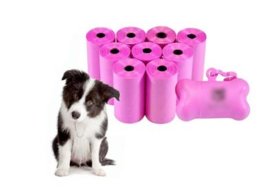 saco biodegradável do tombadilho do cão de estimação do agregado familiar da fécula de milho do PLA PBAT de 35×23cm